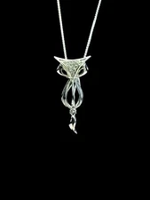 SS Fox Pearl Cage .925