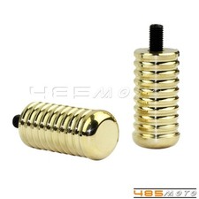 Brass Ribbed Shifter Pegs Rough Shifter Pegs For Harley 883R 883L 48 Sportster