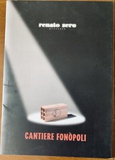 Renato Zero Cantiere Fonopoli Tour Book Program