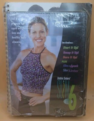 Debbie Siebers Slim In 6 Six Week Program DVD And Book Sealed Rapid Weight Loss