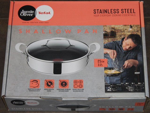 Tefal Jamie Oliver Kitchen Essentials Servierpfanne 25cm