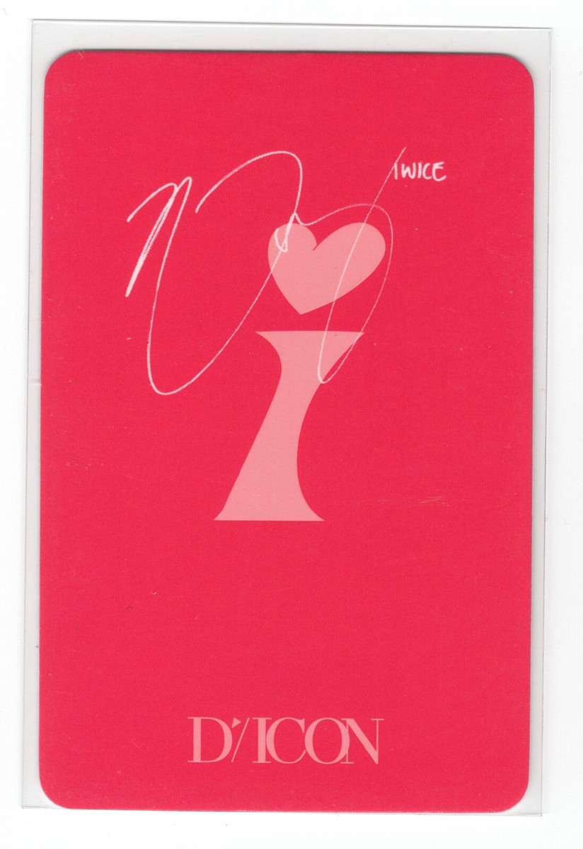 Twice Jihyo Photocard | DICON D'FESTA Mini Edition H | eBay
