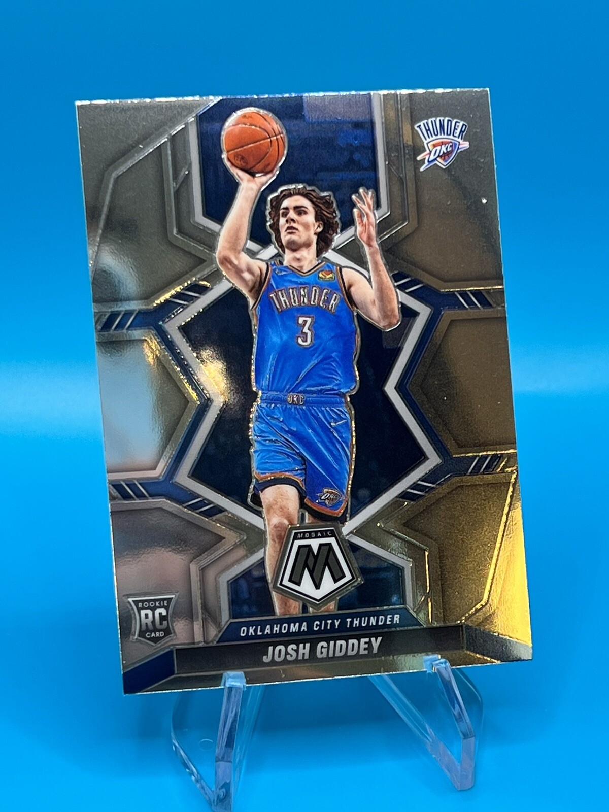 2021-22 Mosaic Josh Giddey Rookie RC OKC Thunder #210