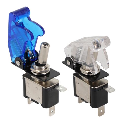 12V ASW07D Toggle Switch with Protective Cover for Car Lighting Systems - Picture 17 of 79