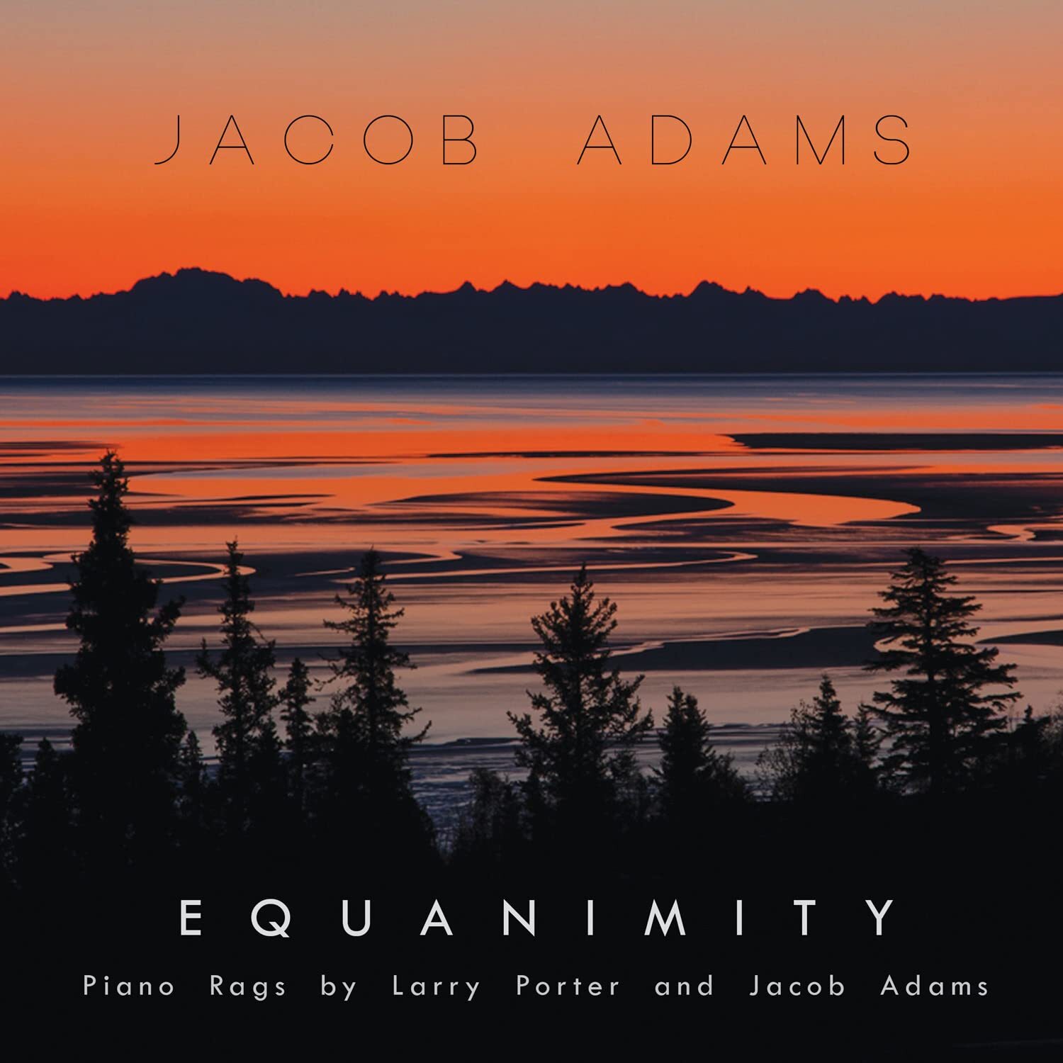 Jacob Adams EQUANIMITY: PIANO RAGS BY LARRY PORTER & JACOB ADAMS (CD)