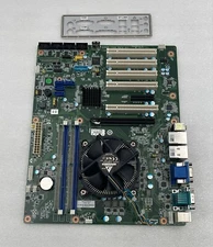 Advantech AIMB-706 Motherboard 19A1070602-01 With Fan & I/O Shield