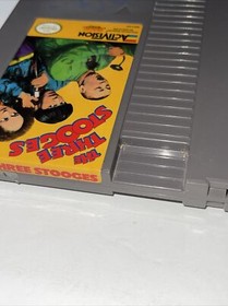 The Three Stooges - Nintendo Entertainment System NES, AUTHENTIC! TESTED WORKING