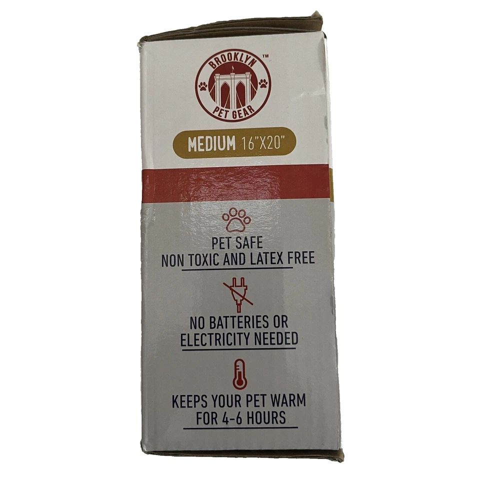 Pet Heater Mat Medium 16x20" Safe Non Toxic Non Electric Latex Free USA NWOT - Image 3 of 4