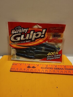 Berkley Gulp 3'' Punch Craw Bluegrass 8pk. - Soft Plastic Fishing Lure