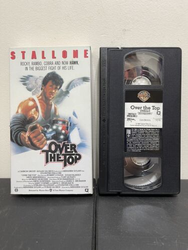 Over The Top VHS Stallone Testowany Lincoln Hawk Arm Wrestling lata 80. film rockowy! 💪 - Zdjęcie 1 z 7