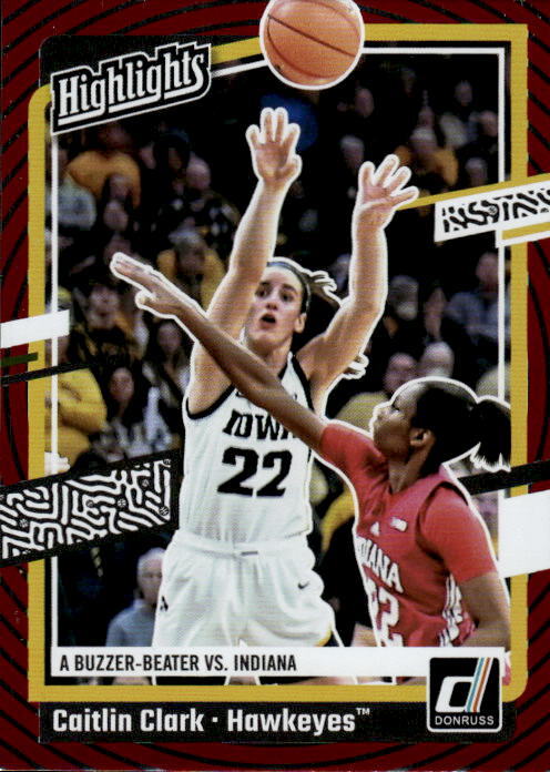 2024 Panini Caitlin Clark Collection Caitlin Clark #H6 Highlights Target 4R