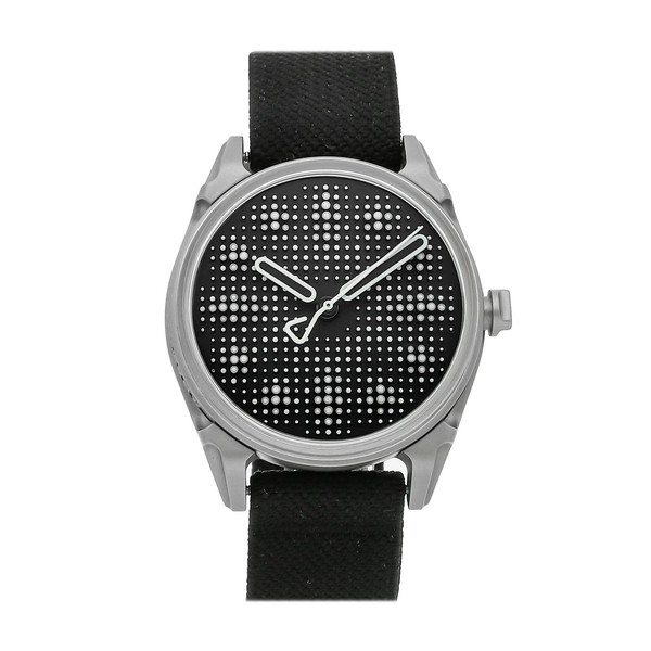 Kollokium Projekt 01 Variante "B" Stahl Automatik Uhr 40mm schwarzes Zifferblatt Armband