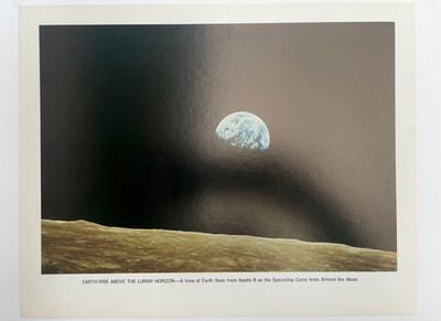 APOLLO 8 | vintage 1969 NASA | Picture Set No. 1 ''In the beginning'' | 7 Prints