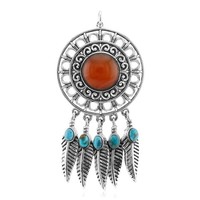 AnhäNger Aus Karneol Und Sterlingsilber
