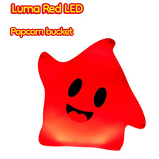 Cubo palomitas Super Mario Galaxy Luma estrella rojo LED iluminado película coleccionable
