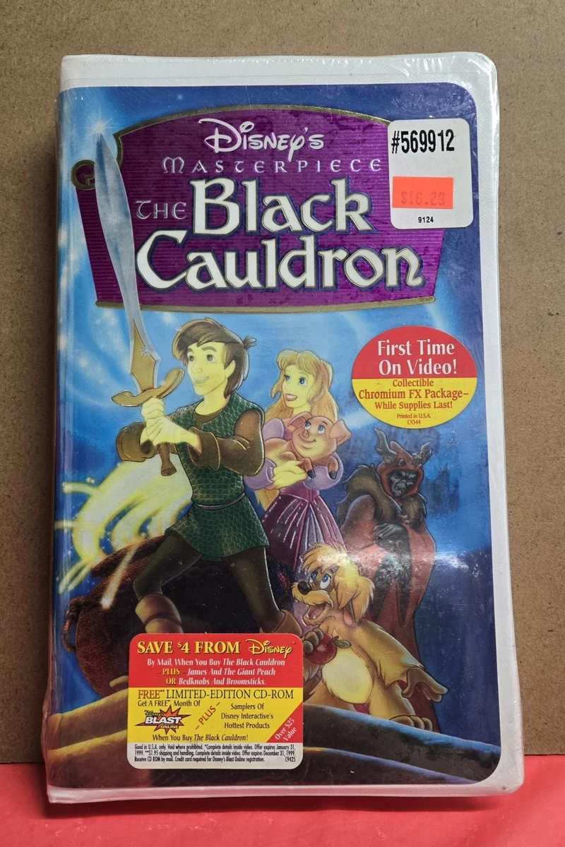 Collector's Edition The Black Cauldron NTSC VHS Tapes for sale | eBay