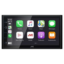 Receptor multimedia digital sin mecanismo JVC KW-M560BT 2 DIN con pantalla táctil de 6,8"