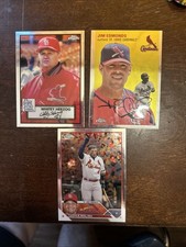 2023 & 2021 Topps Chrome / Topps Chrome Anniversary- Molina, Edmonds, Herzog
