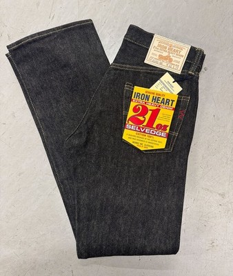 IRON HEART 634S-BK 21ozセルビッジデニムパンツ　W32 s-l400.jpg