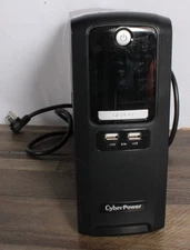 CyberPower 1350VA Battery Backup 810W-Tested Working-LCD AVR Black