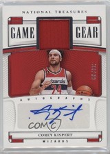 2022 Panini National Treasures Game Gear 33/99 Corey Kispert #GGA-CKP Auto 1ib5