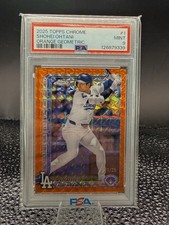 Shohei Ohtani [Refractor] #1 Prices | 2025 Topps Chrome | Baseball