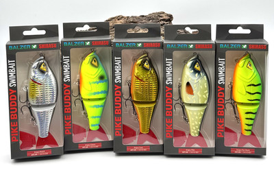 Balzer Shirasu Pike Buddy Swimbait 13cm 55g Slow sinking 6 Farben Swim Bait SALE