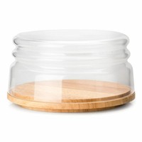 Continenta KäSeglocke SchüSsel 2-Tlg. SalatschüSsel Servierglocke Ø 20.5 Cm