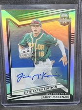 2022 Panini Elite Extra JARED MCKENZIE Nationals Auto Autograph
