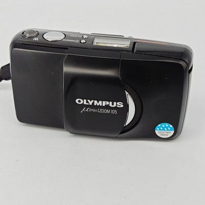 Olympus mju Zoom 105 | Olympus Lens Zoom 35-105mm | Analogkamera | schwarz