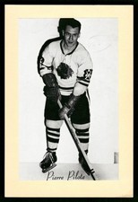 Pierre Pilote 1944-63 Beehive Group 2 Card EXMT Blackhawks