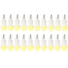 Blyilyb 20-pack T5 74 2721 Cob 1w White Color 74 Led Bulbs - 20pcs
