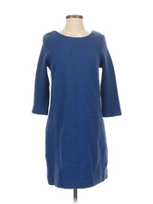 Ganni Women Blue Casual Dress S