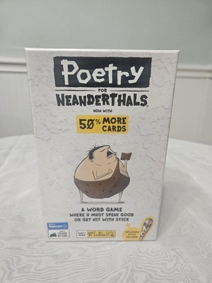 Poetry For Neanderthals - Party Game by Exploding Kittens - BRAND NEW SEALED