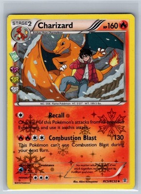 Charizard RC5/RC32 Uncommon Generations Pokemon Holo Moderately Played