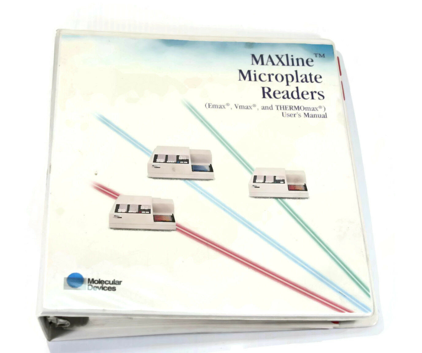 Maxline Microplate Readers, Emax, Vmax ThermoMax User's Manual