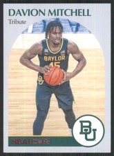 2021-22 Panini Chronicles Draft Picks Pink #60 Davion Mitchell/Hoops Retro 1341