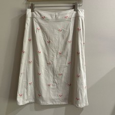 Vintage Y2K Pendleton Floral Embroidered Midi Skirt Size 10