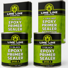 Line Line Epoxy Primer - Automotive Grade -direct To Metal - Black 1 Gallon Kit