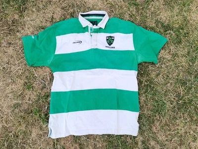 Maillot rugby Lansdowne Ireland Irelande shirt ancien coton Size taille XL - Photo 1/4