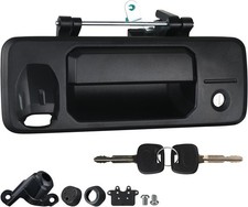Tailgate Handle with Rear Camera Hole Liftgate Latch Handle with Key Lock Cylind