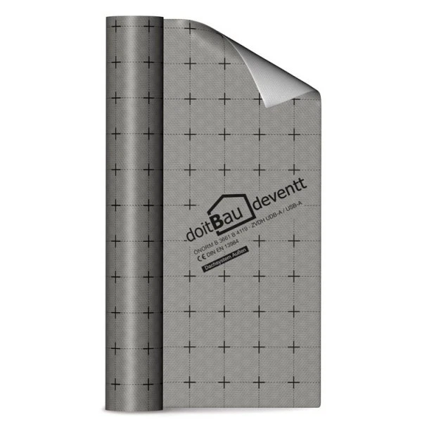 DOITBAU Unterspannbahn deventt 150 cm x 50 m = 75 m² Dachbahn Dachfolie