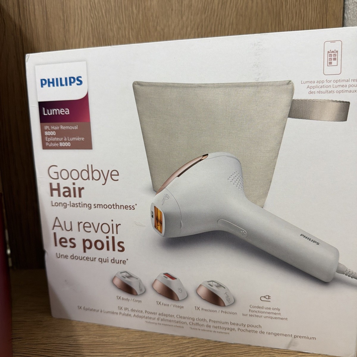 Philips Lumea 8000 Series IPL Hair Removal BR1937 | eBay