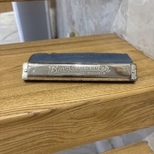 Vintage Harmonica Bandmaster Tremolo Harmonica with Case