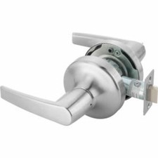 Yale Monroe Passage Function Cylindrical Handleset (Satin Chrome)