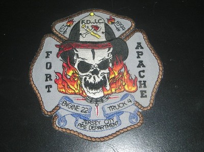 F.D.J.C. Fort Apache Engine 22 Truck 4 Jersey City NJ Never Used
