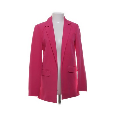 Pieces, Blazer, Größe: S, Pink, Elasthan/Polyester, Einfarbig, Damen #1kw