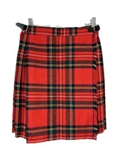 O'Neil of Dublin Youth Size 26 6  7 Kilt Red Plaid NWOT