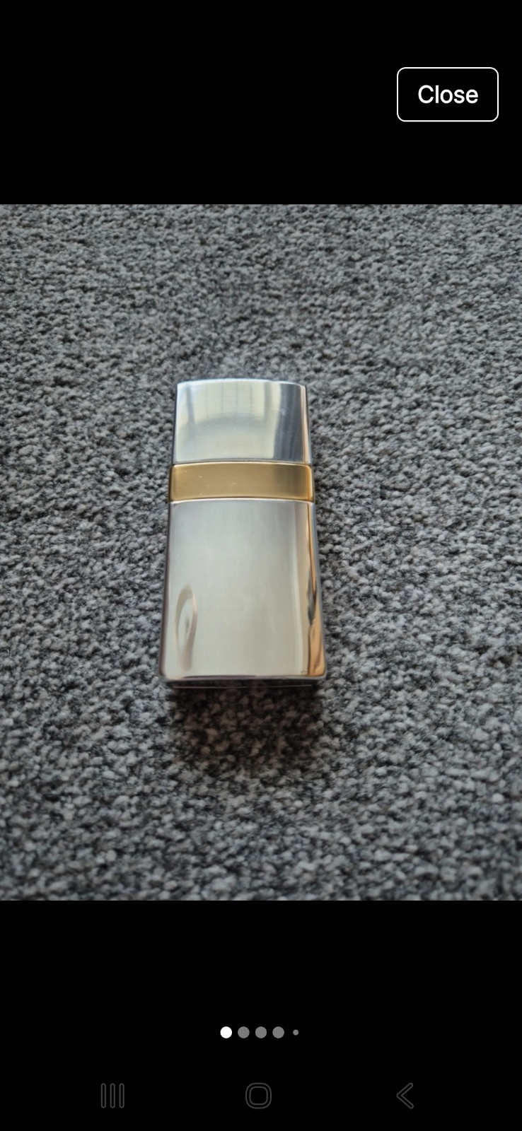 Vintage Chanel Perfume Atomiser Refillable Travel Bottle Elegant Retro Design