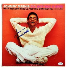 Johnny Mathis Signed Autographed Record Album LP ACOA